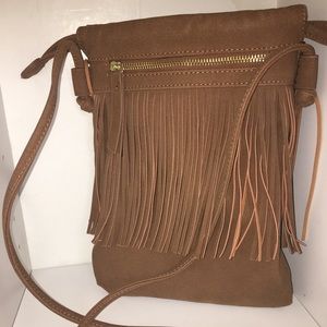 Fringe long side purse